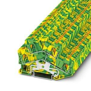 Borne de doble piso conductor de protección PTTBS 2,5-PE