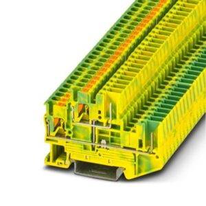 Borne de doble piso conductor de protección PTTB 2,5/2P-PE