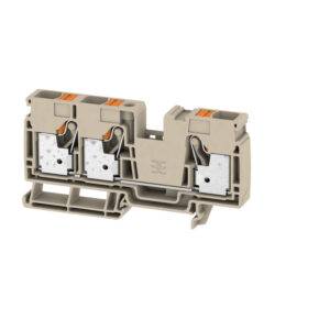 Weidmüller A3C 16 borna doble 16 mm² para cargador eléctrico