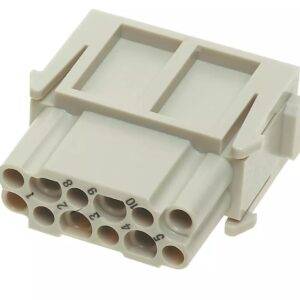HARTING Inserto para conector industrial hembra 12 contact 09140123101