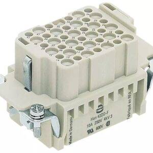 HARTING Inserto para conector industrial hembra 42 contact 09160423101