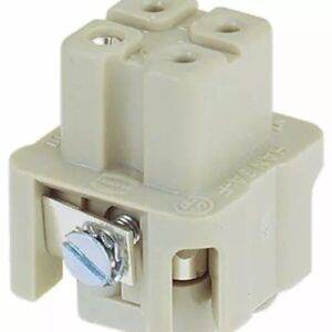 HARTING Inserto para conector industrial hembra 3 contacto 09200032711