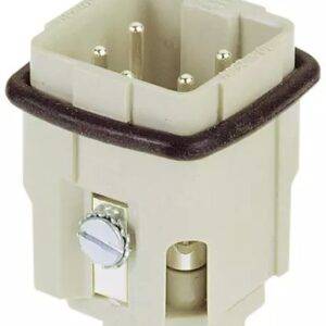 HARTING Inserto para conector industrial macho 4 contactos 09200042611