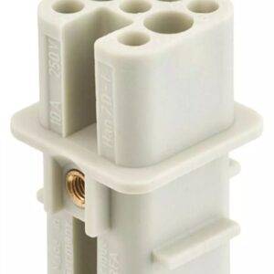 HARTING Inserto para conector industrial hembra 7 contacto 09210073131
