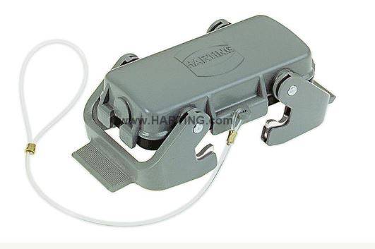 HARTING Capota para conector industrial tamaño 10 B 09300105423 - Imagen 2