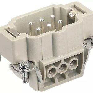 HARTING Inserto para conector industrial macho 6 contactos 09330062601