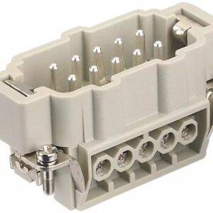 HARTING Inserto para conector industrial macho 10 contacto 09330102601
