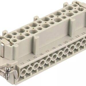 HARTING Inserto para conector industrial hembra 24 contact 09330242701