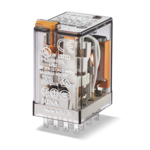 Finder relé Serie 55 4 CO 7 A 24 V DC 553490240040