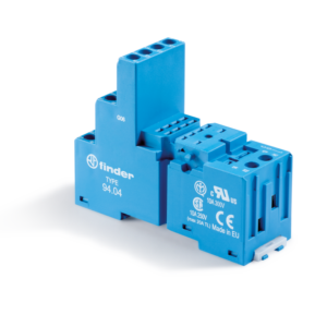 Finder zócalo Serie 94 azul 9404SMA