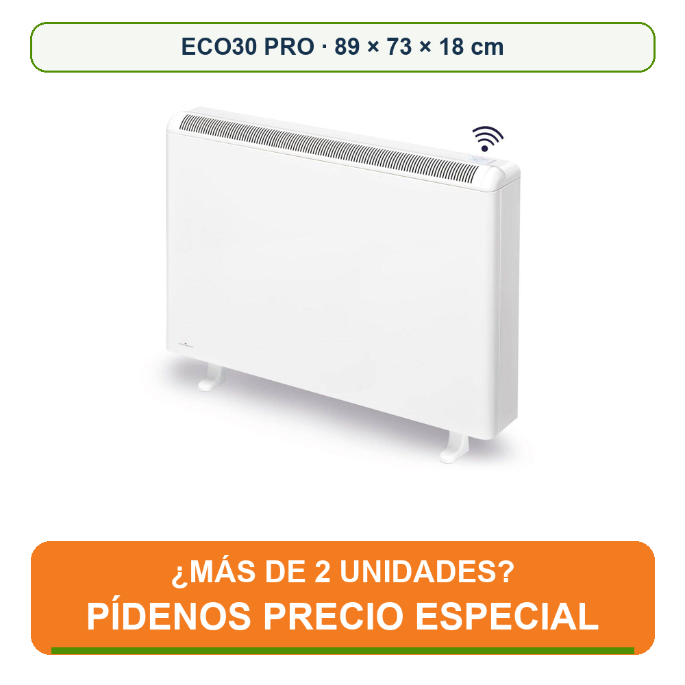 Gabarron ECO30 PRO ecombi pro wifi acumulador estático