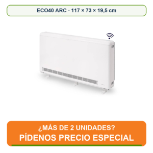 Gabarron ECO40 ARC ECOMBI ARC, Acumulador Dinámico WIFI Instalaciones Fotovoltaicas y Tarifas Valle ECO40 ARC