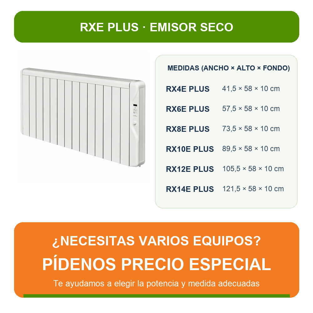 Gabarron RX-10E PLUS (ecoseco) emisor RX-10E plus - Imagen 2