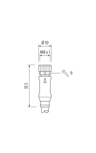 Murrelektronik cable free cable end hembra 3 polos recto 10 m - Imagen 2