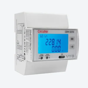 Circutor Q23601 - Contador de energía CEM-D310 trifásico indirecto