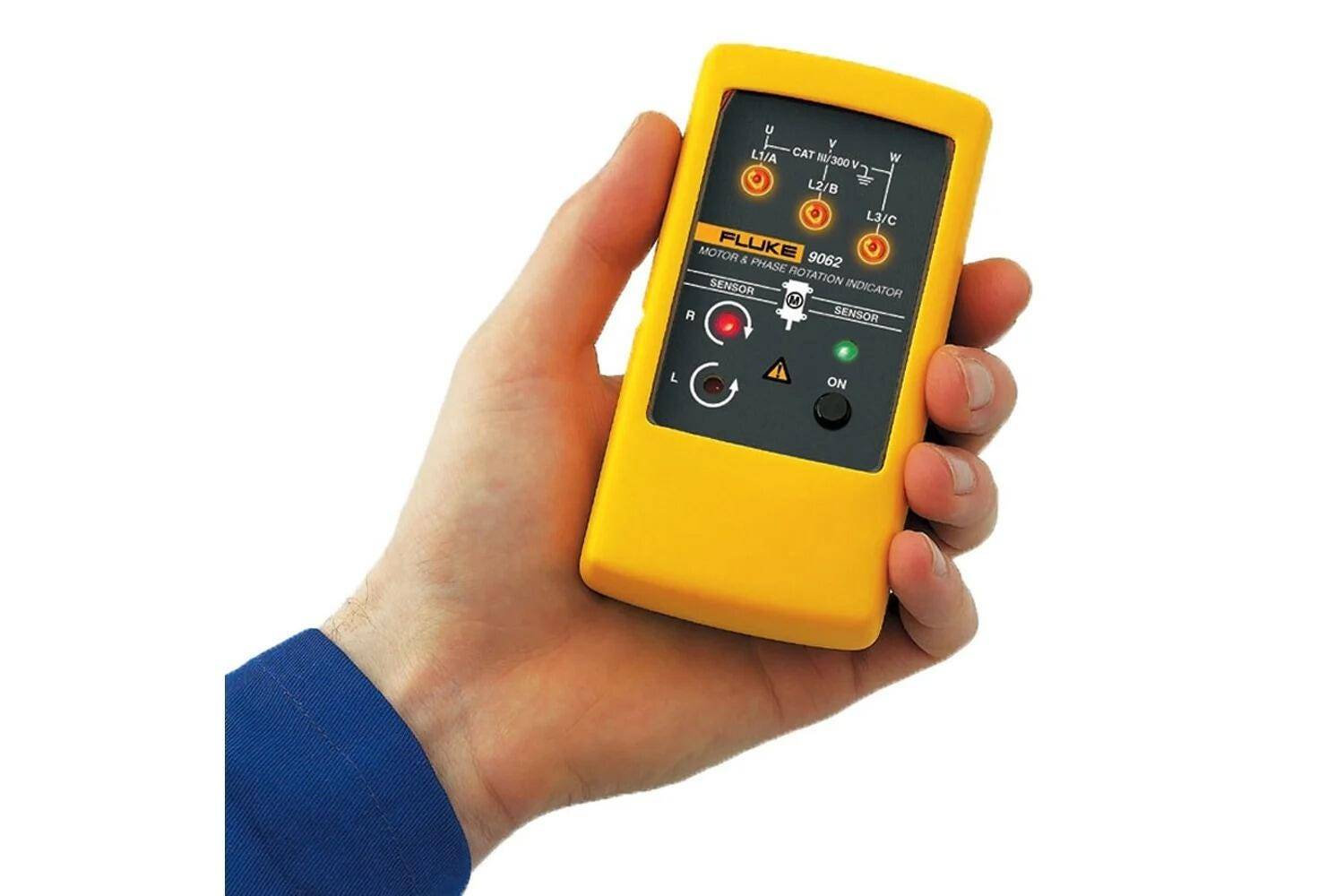 Comprobador de fases y giro de motor Fluke 9062