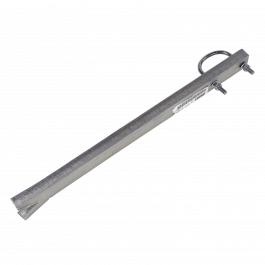 Televes Soporte recto reforzado con perfil en U 500mm zinc + RPR 2406
