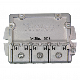 Televes Repartidor 5 direcciones ICT-CC 5...2400MHz 10/9,5dB 543802