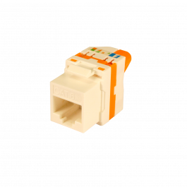 Televes Conector RJ45 UTP Cat 6 H montaje tipo palomilla caja 209905