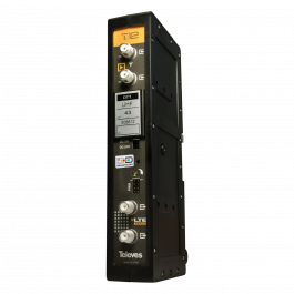 Televes Amplificador monocanal T12 TDT G50dB VS125 508612