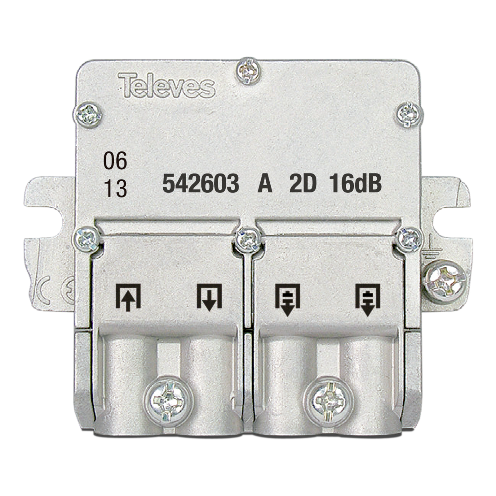 Televes Mini derivación 5 2400MHz Easyf 2D 16dB A 542603 - Imagen 2