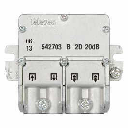 Televes Mini derivación 5 2400MHz Easyf 2D 21dB B 542703