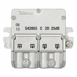 Televes Mini derivación 5 2400MHz Easyf 2D 25dB C 542803