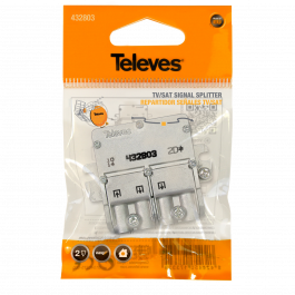 Televes Mini repartidor 5 2400MHz Easyf 2D 4,3/4dB 543503