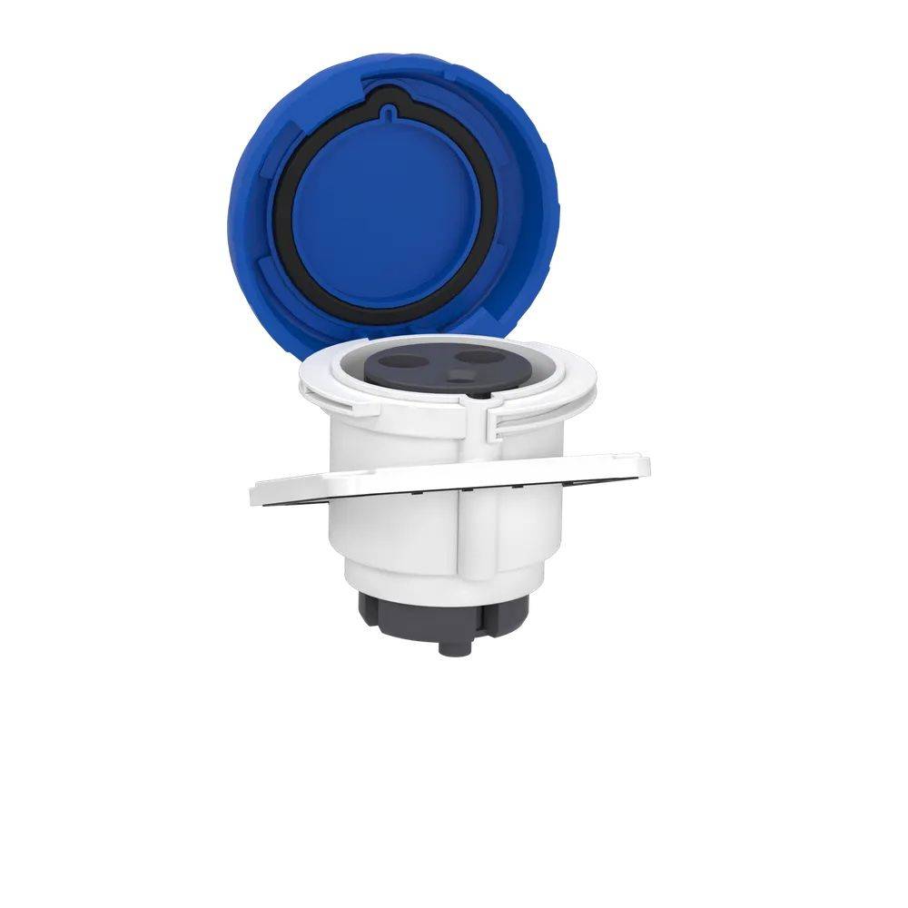 Schneider PKF32F723 Base empotrar inclinada 32A 2P+TT 200-250V IP67 - Imagen 2